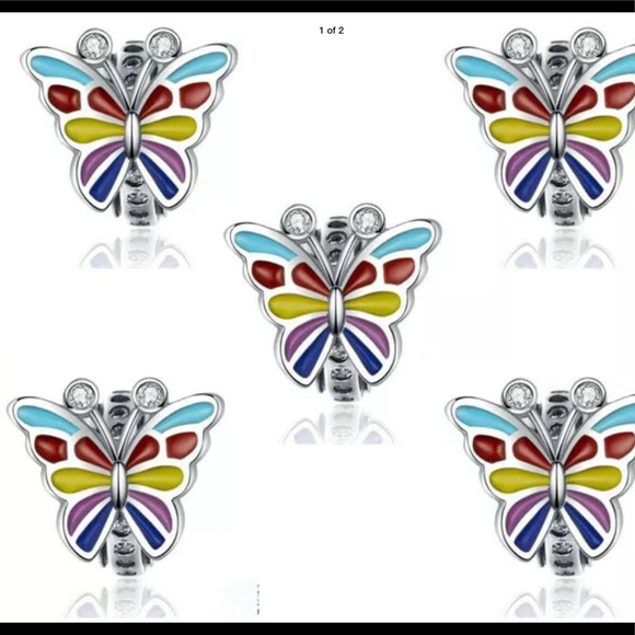 New 925-Charm Bead Fit Original Pandora Bracelet - Picture 3 of 3